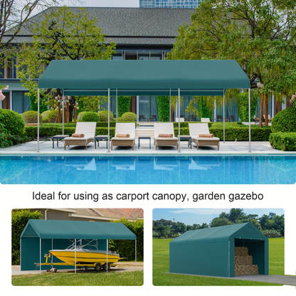 Carport Canopy 10x20 Heavy Duty Portable Garage UV Protection