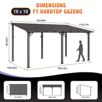 16' x 10'
