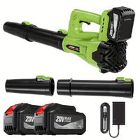 Green model ：580CFM-2*4000mAh batteries