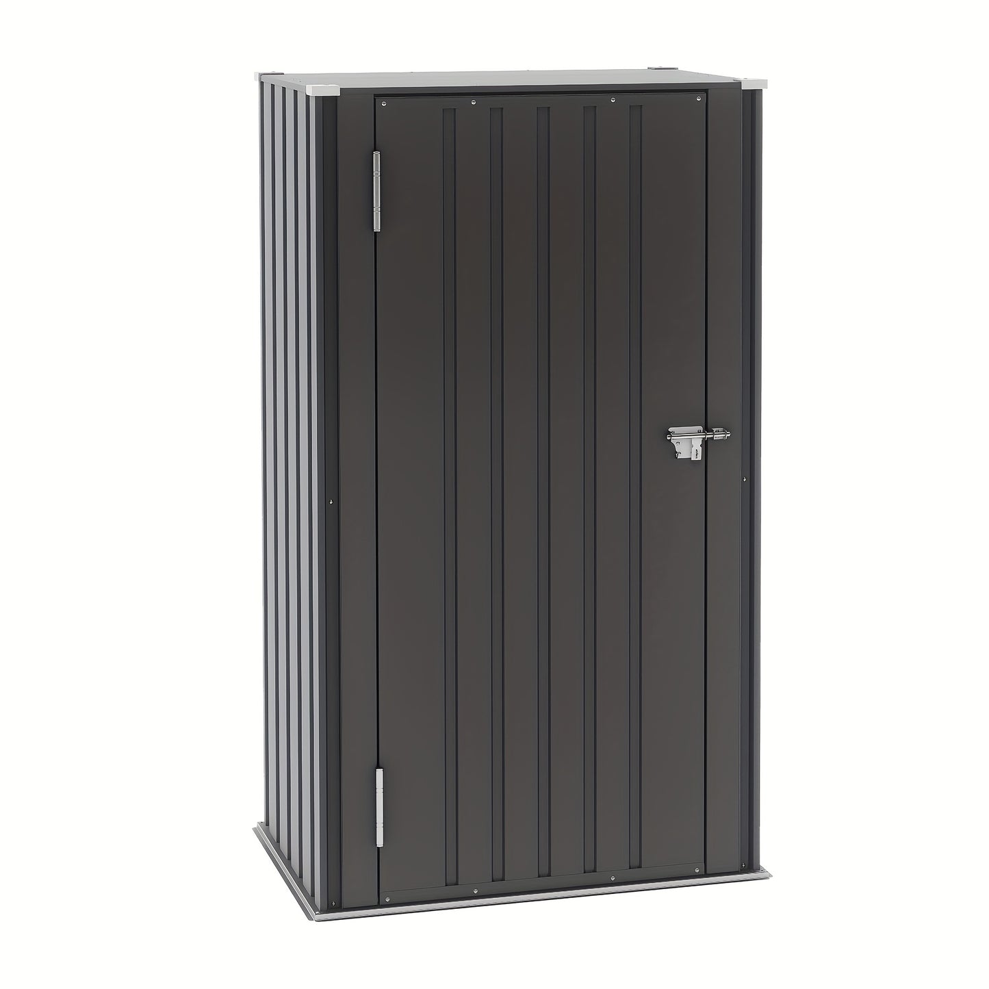 Outdoor Storage Shed Metal Garden Shed with Lockable Door