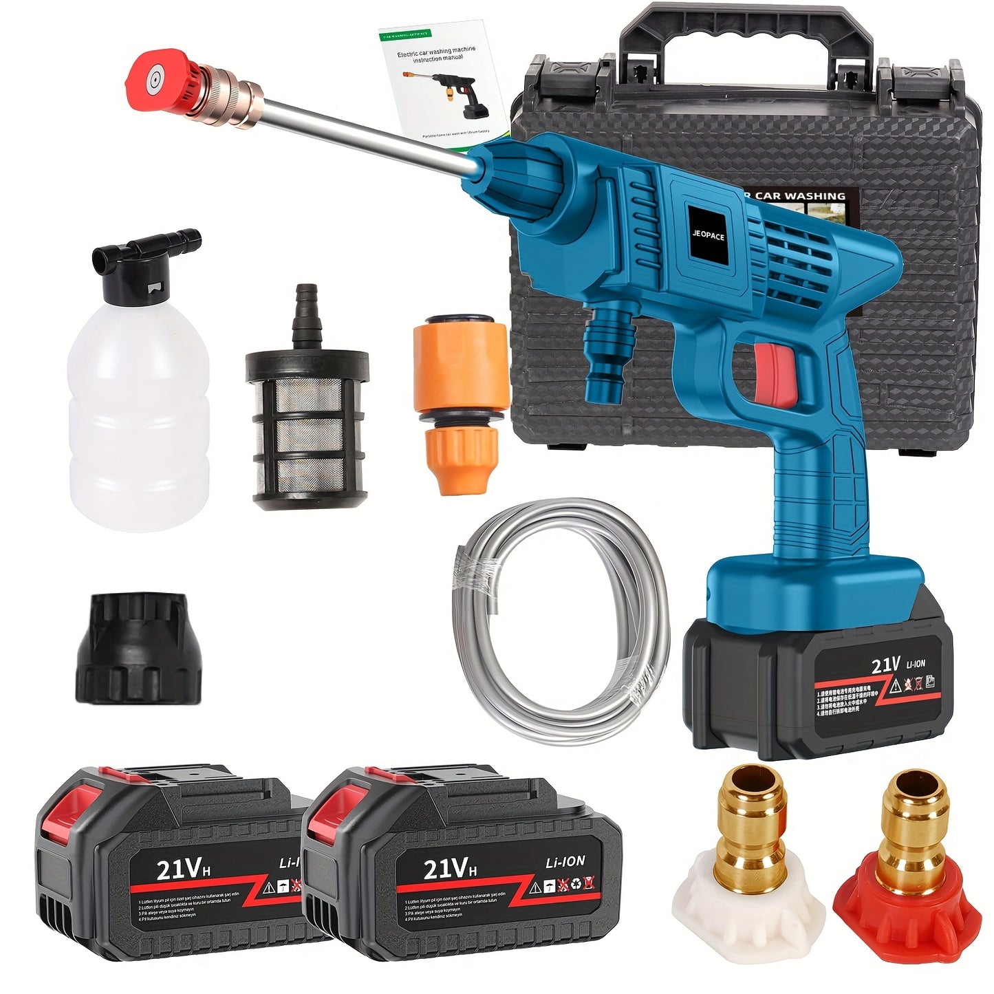 Cordless Pressure Washer Battery Powered | Car Yard Driveway Garden
