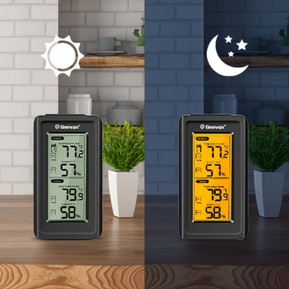 Wireless Thermometer | Digital LCD Indoor Outdoor 3 Sensor Baby Room