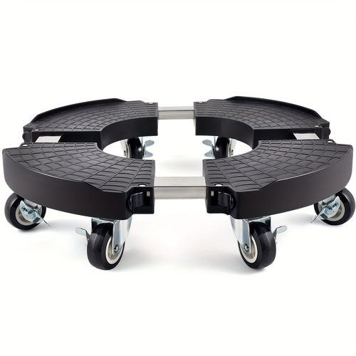 Plant Caddy with Wheels | 330 Lbs Heavy Duty, 8 Lockable Casters, Fits 8"-22" Pots