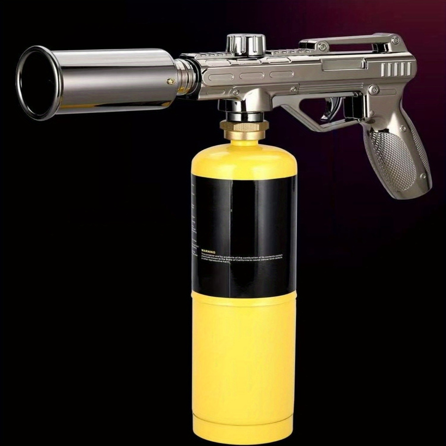 Blow Torch 700,000 BTU Propane Kitchen Cooking Torch with Safety Lock – Culinary Food Torch for Steak, Creme Brulee, BBQ, Campfire & Weed Burning, No Battery Needed (Propane Not Included)