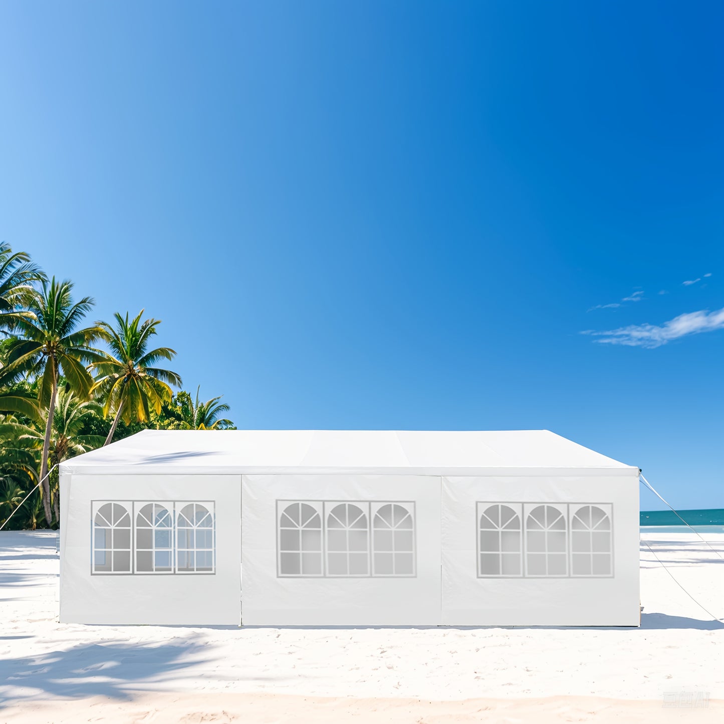 Party Tent Canopy Outdoor Sidewalls | Wedding Backyard Event Gazebo