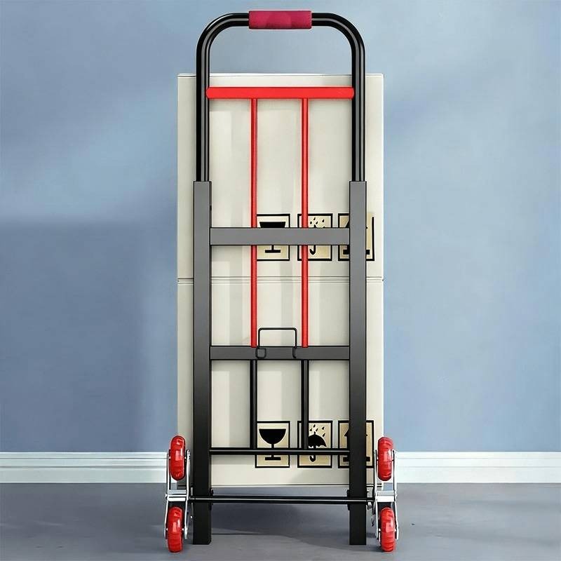 Stair Climbing Folding Hand Truck Heavy Duty Cart 220/450/680 lbs Capacity Collapsible Dolly for Home Warehouse Moving Shopping