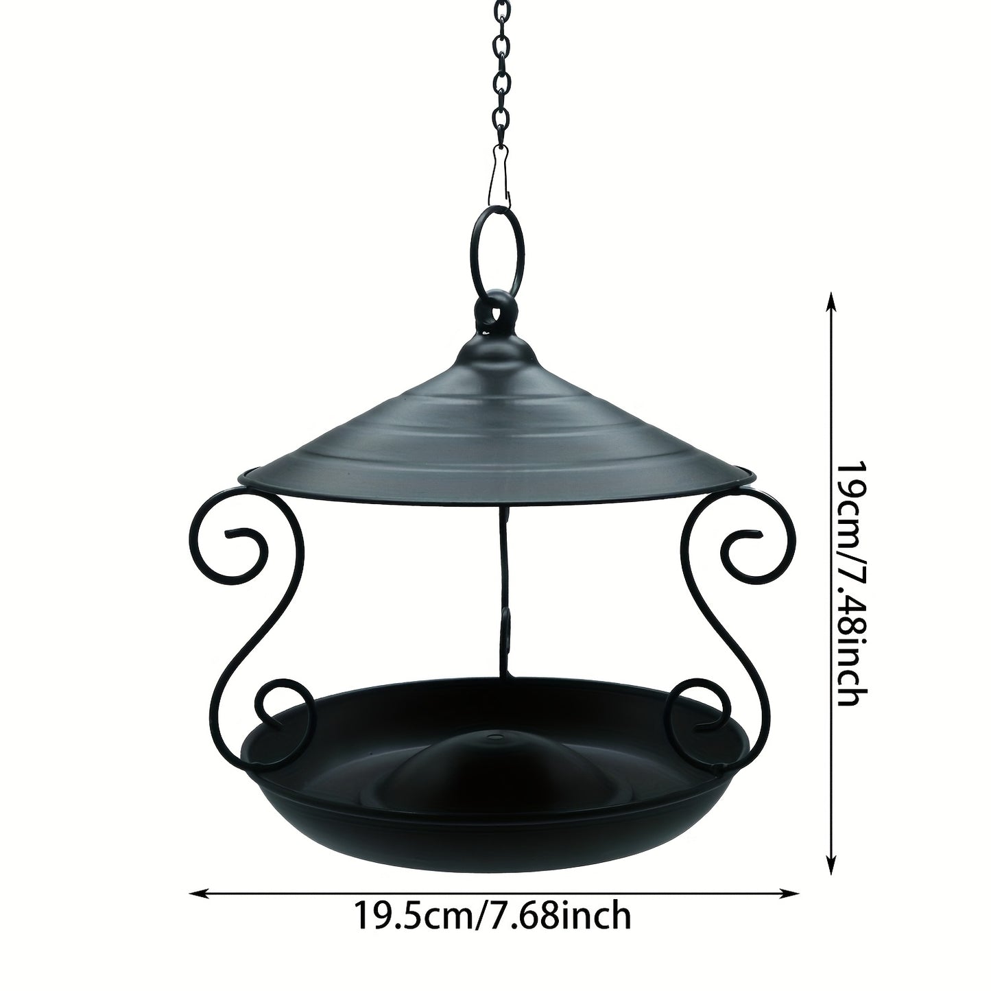 Bird Feeder | Hanging Metal Outdoor Garden Yard Decor Bird Lover Gift