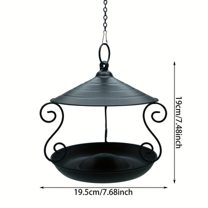 Bird Feeder | Hanging Metal Outdoor Garden Yard Decor Bird Lover Gift