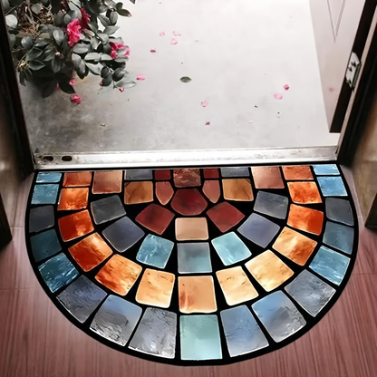 Non-Slip Absorbent Bath Mat Soft Microfiber Bathroom Rug for Shower Toilet Entrance Thickened 800GSM Water Absorption Quick Dry