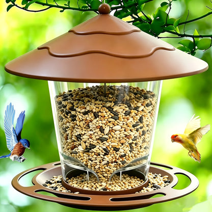 Hummingbird Feeder - 3D Automatic Outdoor Garden Hanging Bird Feeder