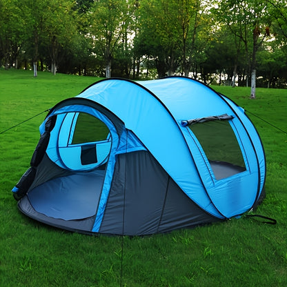 Large Camping Tent 5-8 Person Automatic Pop Up Outdoor Family Shelter