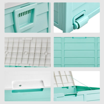 Deck Box 75 Gallon Lockable Outdoor Storage Box Garden Pool Yard