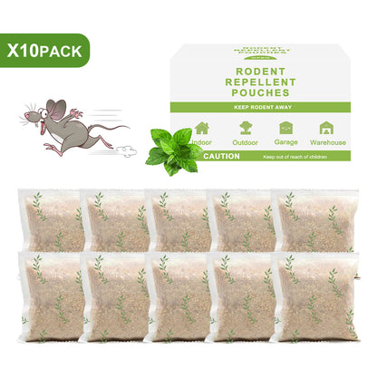 Mouse Repellent | Peppermint Pouches Car RV Garage Camper Indoor Outdoor