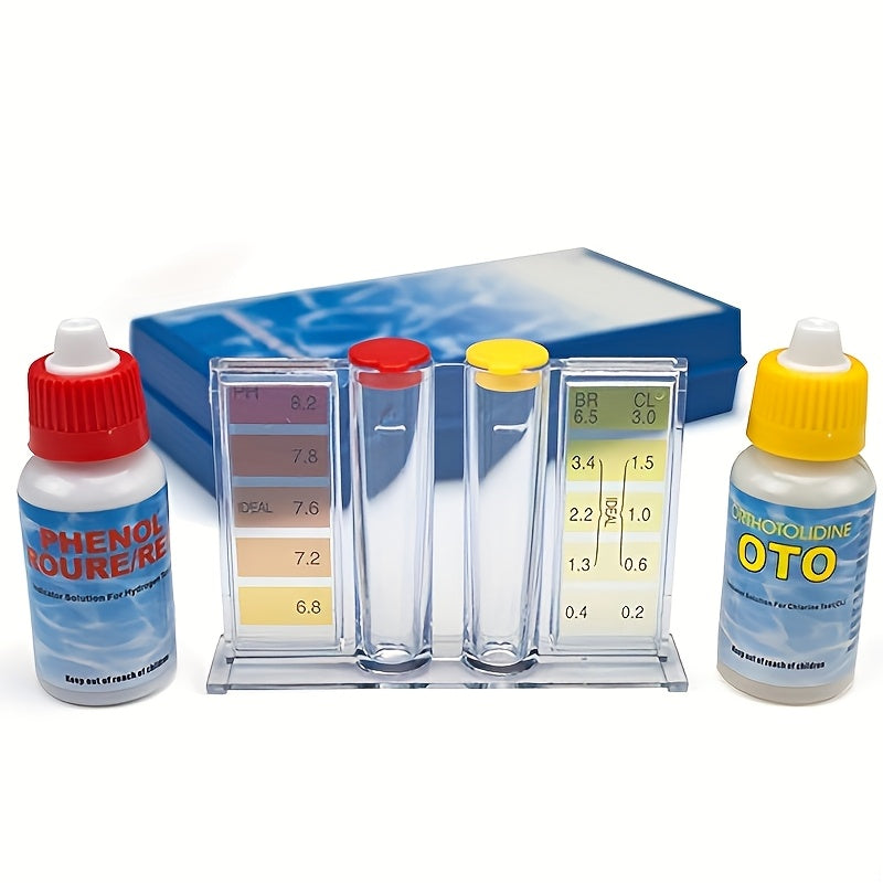 Pool Test Kit pH Reagent | Swimming Pool Spa Hot Tub Water Testing