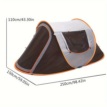 Pop Up Camping Tent 4 Person – Automatic Instant Setup Outdoor