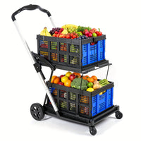 Blue with 2 Storage Crates