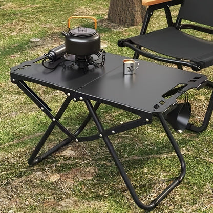 Folding Camping Table Portable Lightweight 3-Leg Outdoor Table for Picnic BBQ