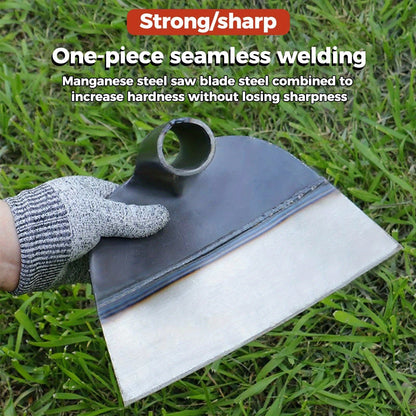 Weeding Tool Manual Heavy Duty Carbon Steel Sharp Blade Root Removal Portable Hand Weeder for Garden Farm Lawn Vegetable Patch Spray-Coated Durable