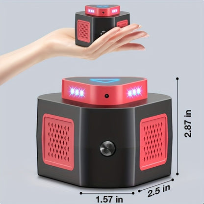 Plug-In Pest Repeller 4-in-1 – 360° Soundwave Coverage, Repels Mice, Rats, Cockroaches, Bats & Squirrels, Non-Toxic Safe Solution for Garage, Home & Office