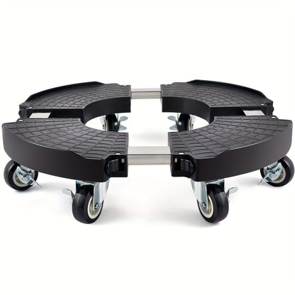 Plant Caddy with Wheels | 330 Lbs Heavy Duty, 8 Lockable Casters, Fits 8"-22" Pots