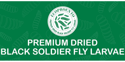 Dried Black Soldier Fly Larvae 10 LBS High Calcium Chicken Feed