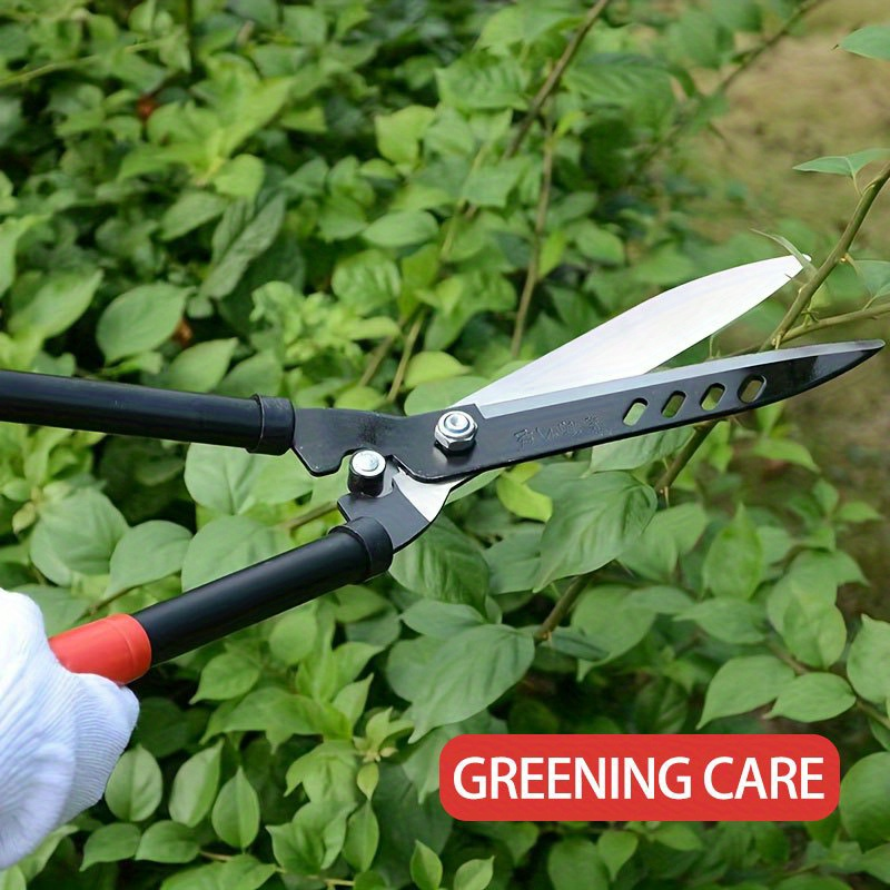 Garden Pruning Shears Heavy Duty, Professional Metal Garden Scissors with Ergonomic Grip for Tree Pruning, Branch Cutting, Shrub Shaping & Lawn Care