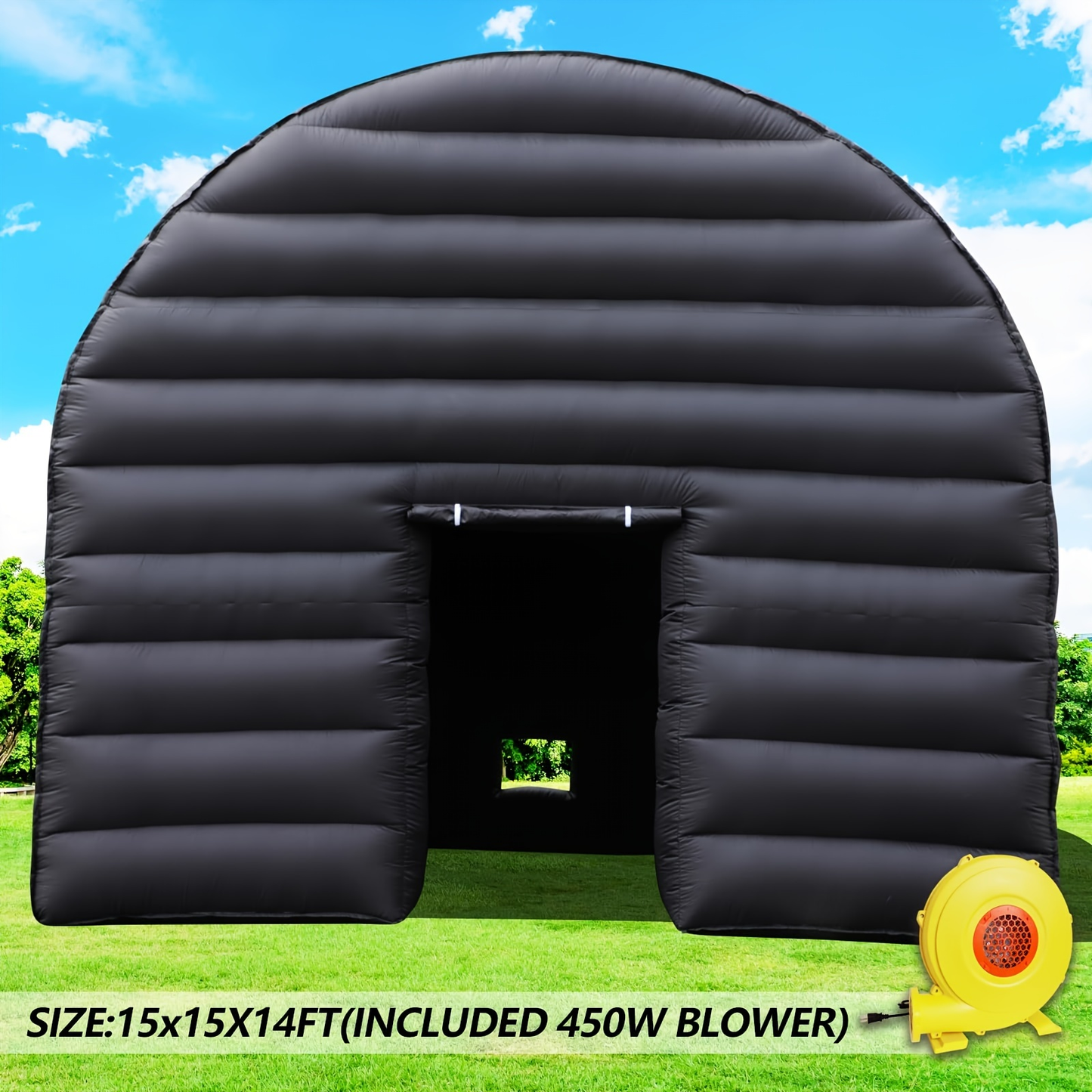 Inflatable Tent 15x15x14ft Party Event Gazebo with Blower Backyard