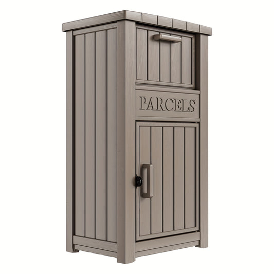 Waterproof Outdoor Storage Box with Lock Anti-Theft Porch