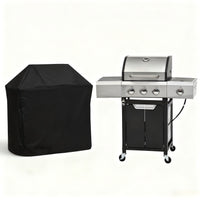 3+1 Burner with Grill Cover