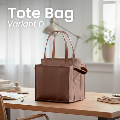 Picnic Tote Bag Large | Grocery Shopping Bag with Separate Sections for Eggs Bottles & Delicate Items