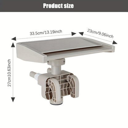 Pool Waterfall | Above Ground Pool Cascade Fountain Attachment Outdoor