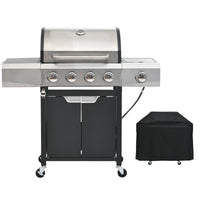 4+1 Burner with Grill Cover
