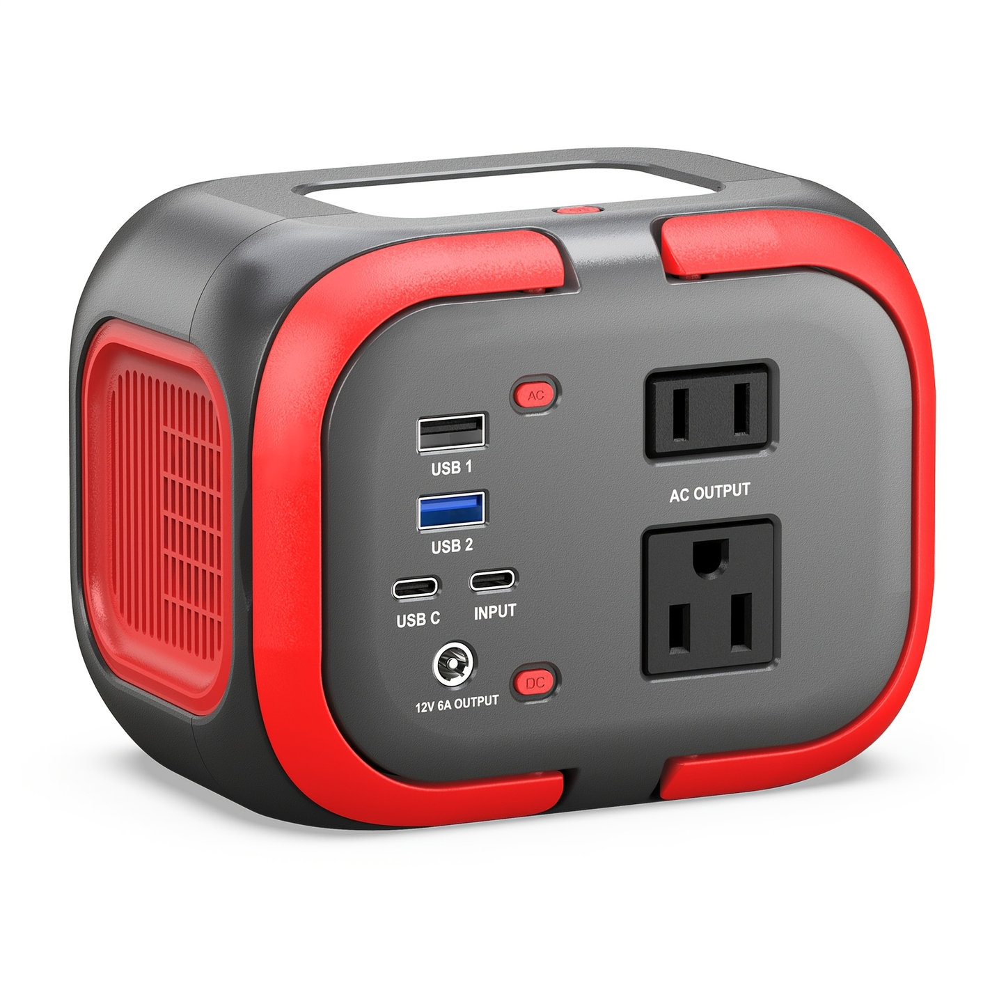 Battery Power Station 120W 97.68Wh 26400mAh Portable Backup with AC Outlet USB-C QC USB-A DC for Camping RV Travel Emergency Home Blackout Outdoor