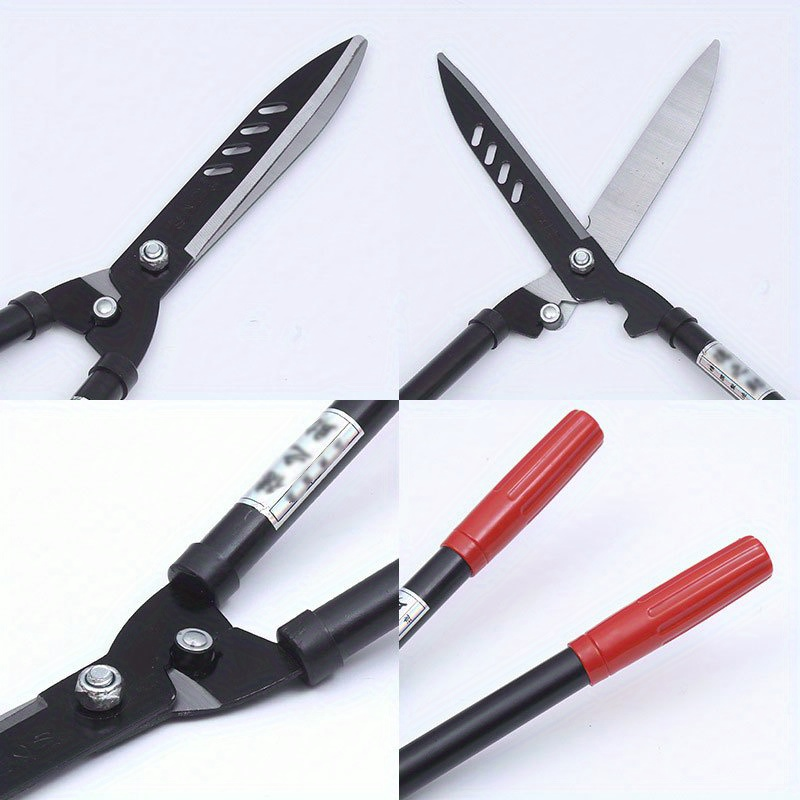 Garden Pruning Shears Heavy Duty, Professional Metal Garden Scissors with Ergonomic Grip for Tree Pruning, Branch Cutting, Shrub Shaping & Lawn Care