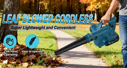 Cordless Leaf Blower | Portable Electric Handheld Blower Lawn Garden Car