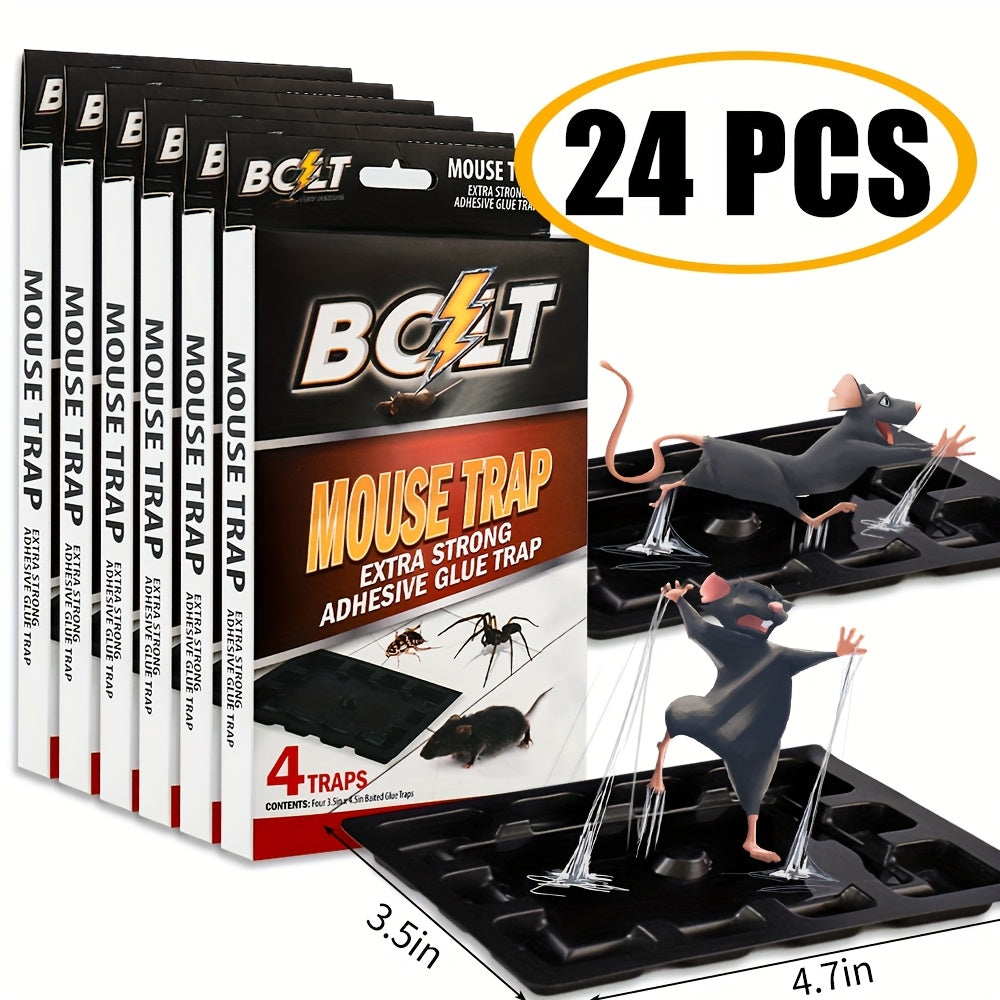 Sticky Mouse Traps Heavy Duty | Indoor Outdoor Home Pest Control