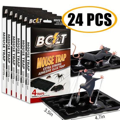 Sticky Mouse Traps Heavy Duty | Indoor Outdoor Home Pest Control