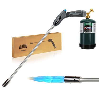 Propane Weed Torch Self Igniting | Garden Ice Melt Fire Starter Burner