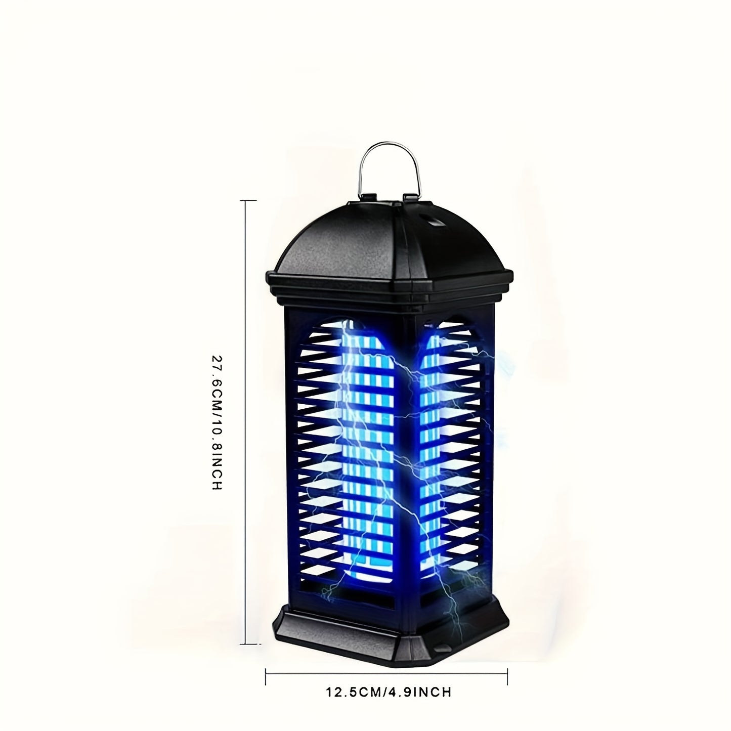 Bug Zapper Indoor Plug-In Electric Mosquito Killer with UV Light Trap & Dual Grid – Safe for Pets, No Chemicals, Home & Backyard Insect Catcher