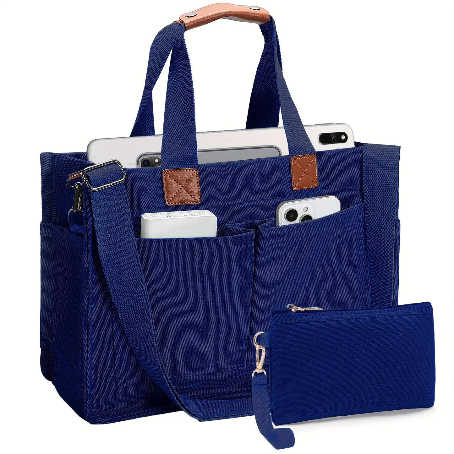 Large Capacity Tote Bag for Women – Lightweight Shoulder Bag with Adjustable Strap & Polyester Lining, Daily Use