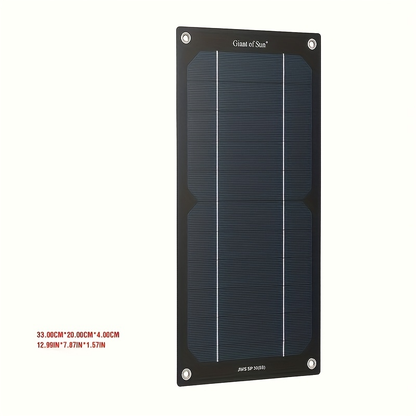 Solar Panel Kit 100W Monocrystalline with Extension Cable, Battery Clip & Charge Controller – 12V/24V for RV, Camper, Off-Grid Camping & Outdoor Portable Solar Generator