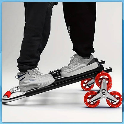 Stair Climbing Folding Hand Truck Heavy Duty Cart 220/450/680 lbs Capacity Collapsible Dolly for Home Warehouse Moving Shopping