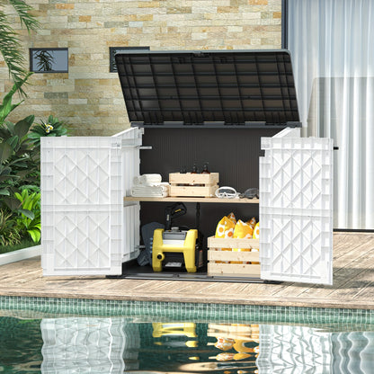 Large Storage Shed 36 Cu Ft – Weather-Resistant Resin Outdoor