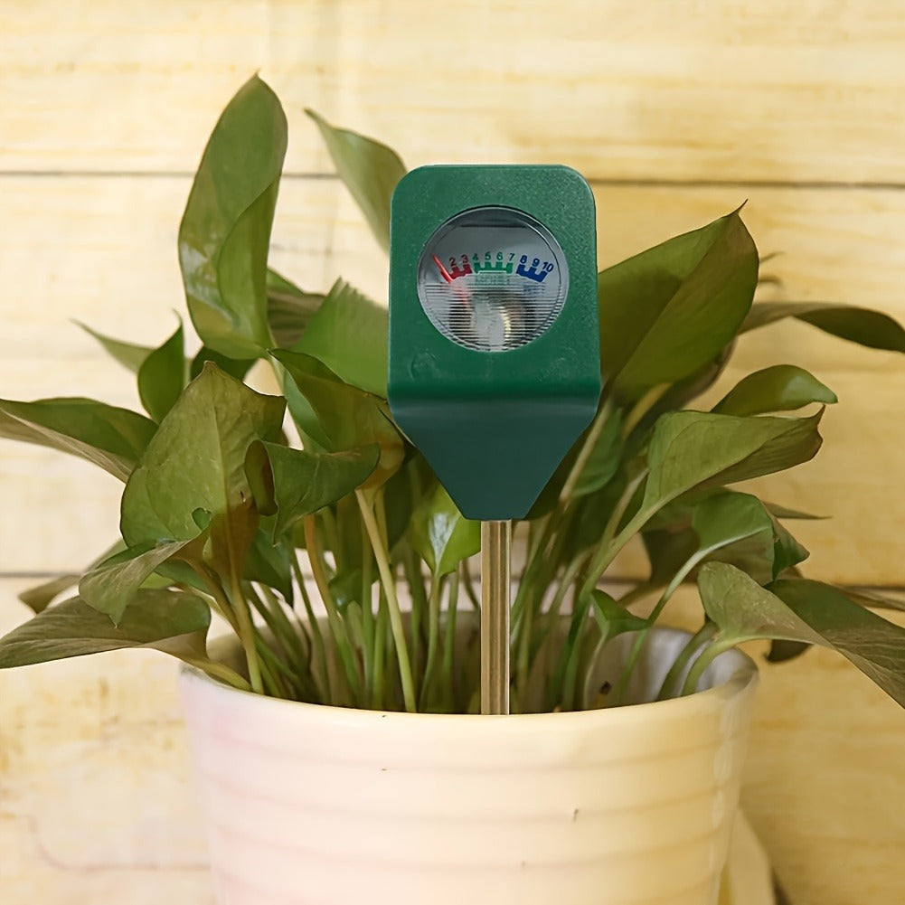 Soil Moisture Meter Probe - Mini Metal Hygrometer Sensor for Garden Plants, Portable Water Analyzer Detector for Flowers, Potted Plants & Lawn (5-Pack)