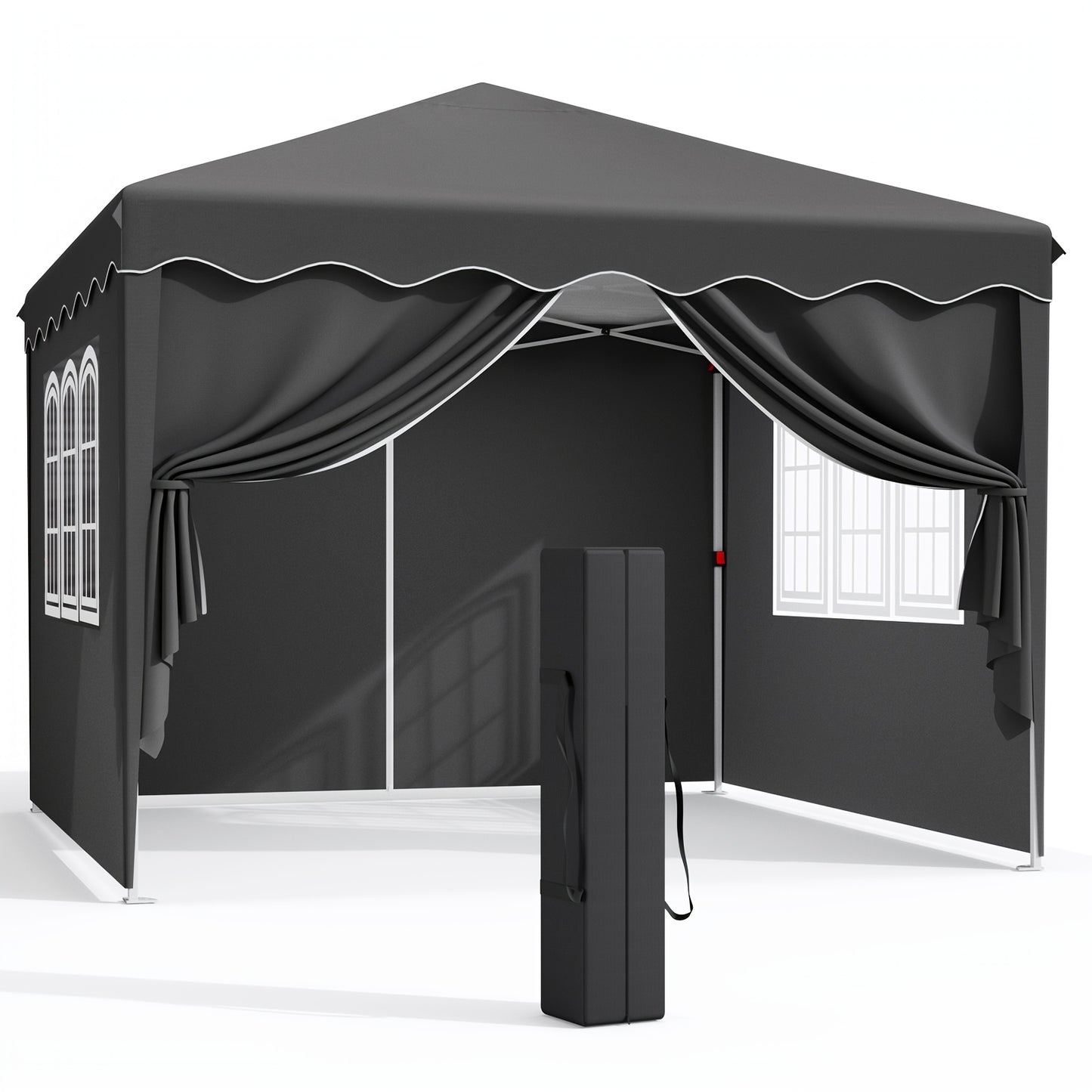 Pop Up Canopy Tent with Sidewalls | Outdoor Party Wedding Backyard