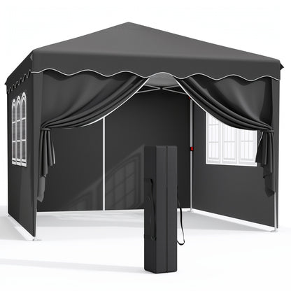 Pop Up Canopy Tent with Sidewalls | Outdoor Party Wedding Backyard
