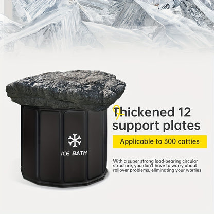 Ice Bath Tub Portable Foldable | Cold Plunge Athlete Recovery Outdoor