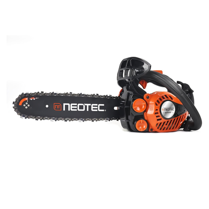 Top Handle Chainsaw 25CC 12-Inch – 2-Cycle Gas Arborist Saw, 12000 RPM, Low-Kickback Chain, Anti-Vibration, 5.5 lbs Lightweight Design