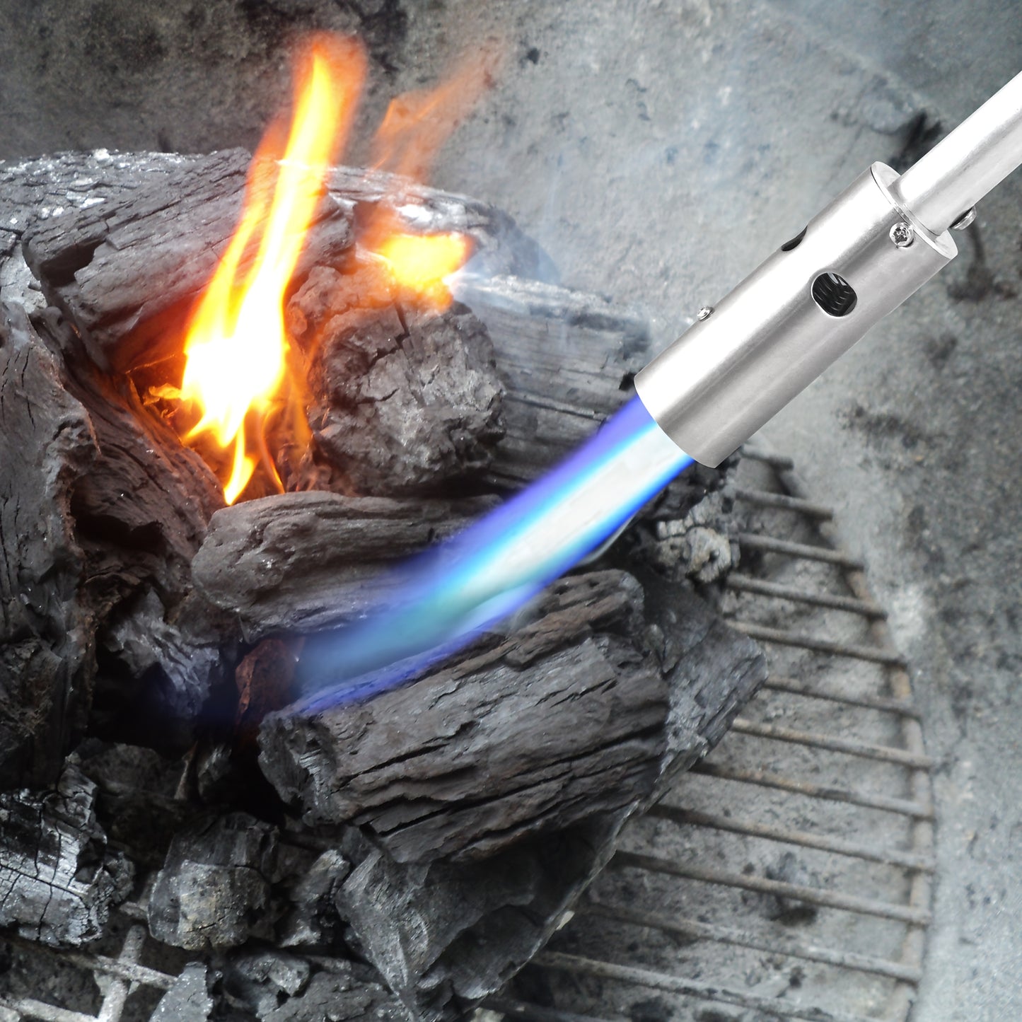 Propane Weed Torch Self Igniting | Garden Ice Melt Fire Starter Burner