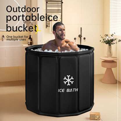 Ice Bath Tub Portable Foldable | Cold Plunge Athlete Recovery Outdoor